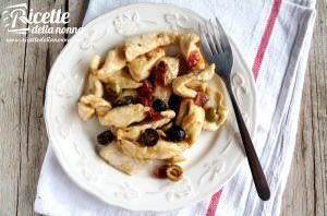 Straccetti Di Tacchino Alle Olive E Pomodori Secchi Ricette Della Nonna