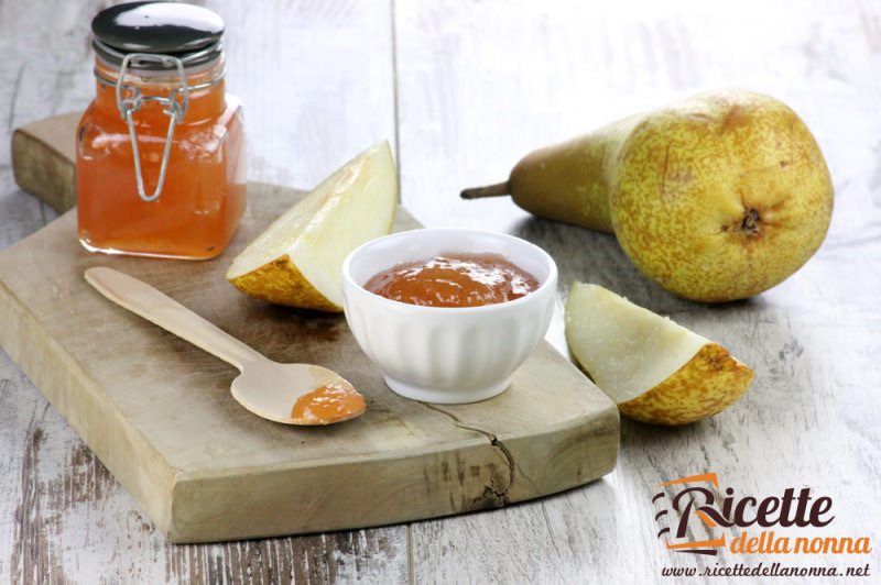 Marmellata Confettura Di Pere Ricette Della Nonna