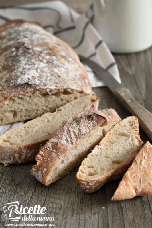 Pane Tipo Ciabatta Fatto In Casa Ricette Della Nonna