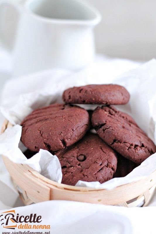 Ricetta Biscotti Al Doppio Cioccolato Senza Uova E Senza Burro