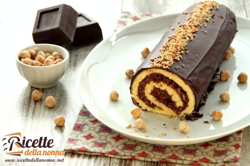 Rotolo Al Cioccolato Ricette Della Nonna