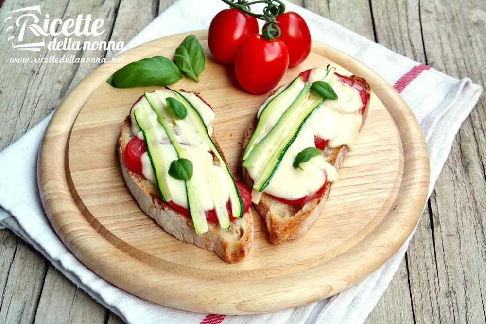 Bruschette Rustica Con Verdure Ricette Della Nonna