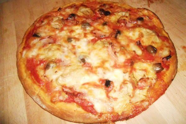 Pizza ai tre cereali