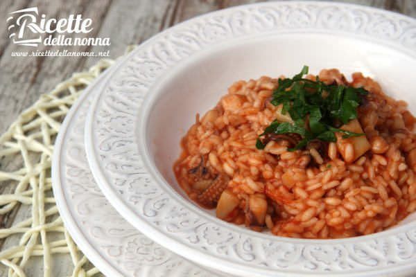 Risotto con le seppie