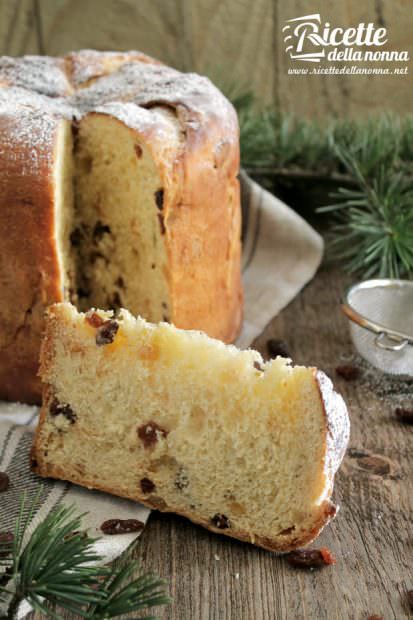 Ricetta Panettone Fatto In Casa Ricette Della Nonna