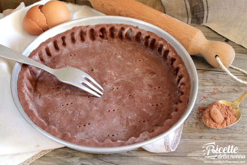 Ricetta Pasta Frolla Al Cacao Ricette Della Nonna