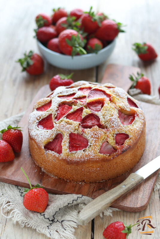 Torta Alle Fragole Soffice E Profumata | Ricette Della Nonna