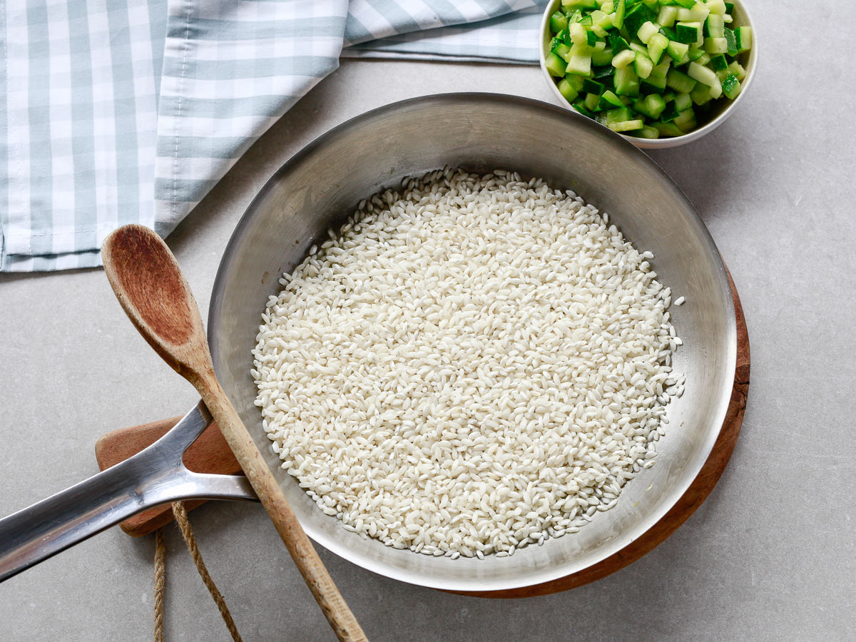 Risotto alle zucchine