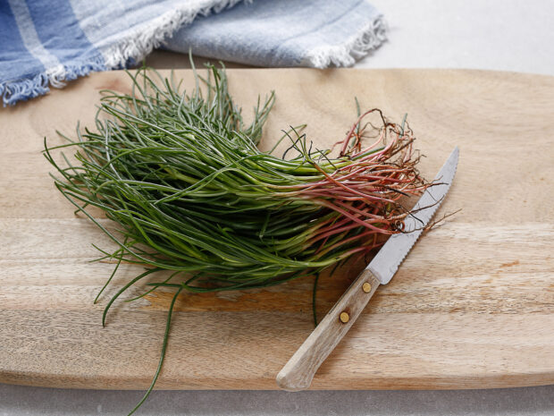 Frittata con agretti e ricotta