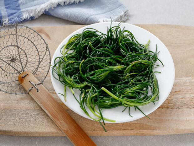 Frittata con agretti e ricotta