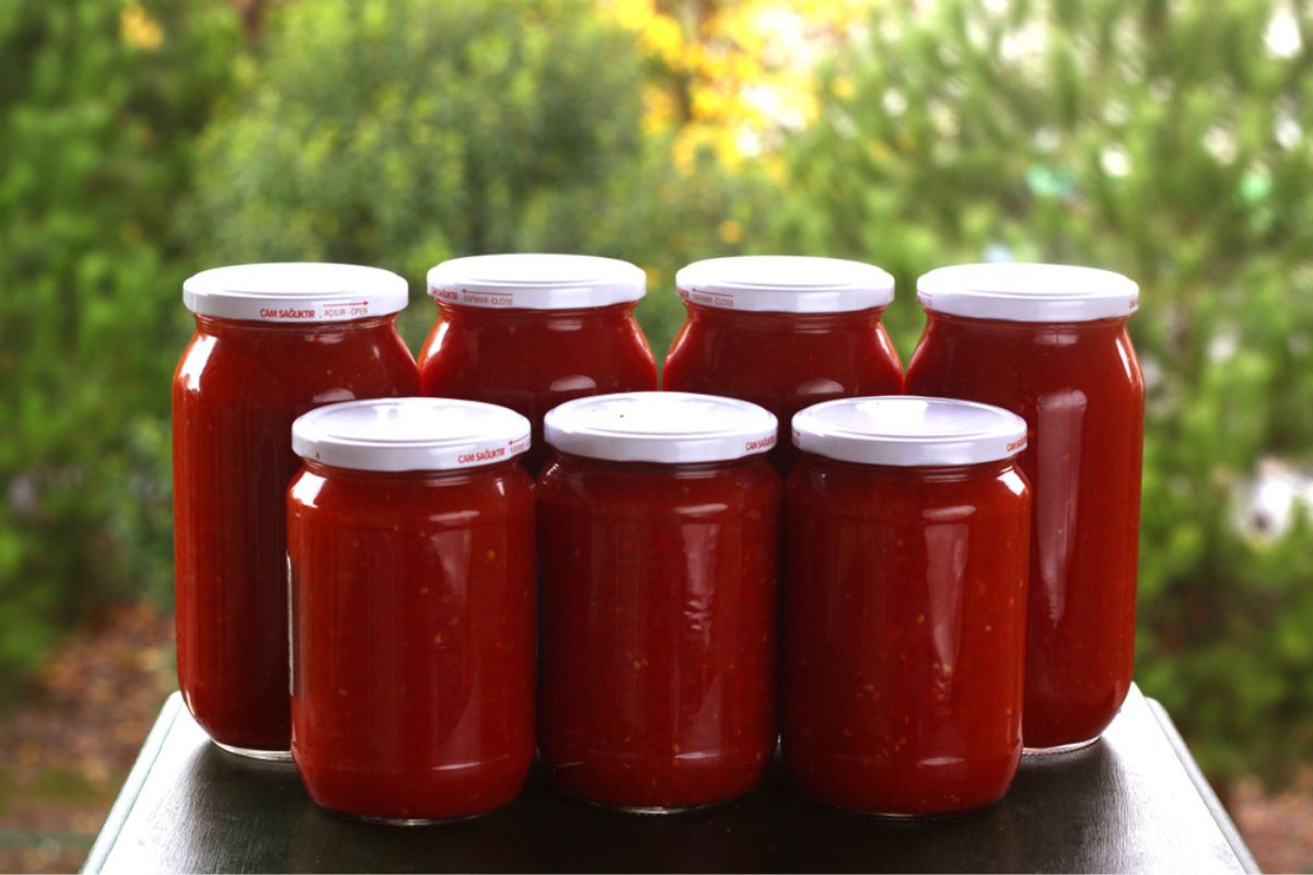 Passata di pomodoro fatta in casa