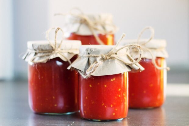 Passata di pomodoro in barattolo