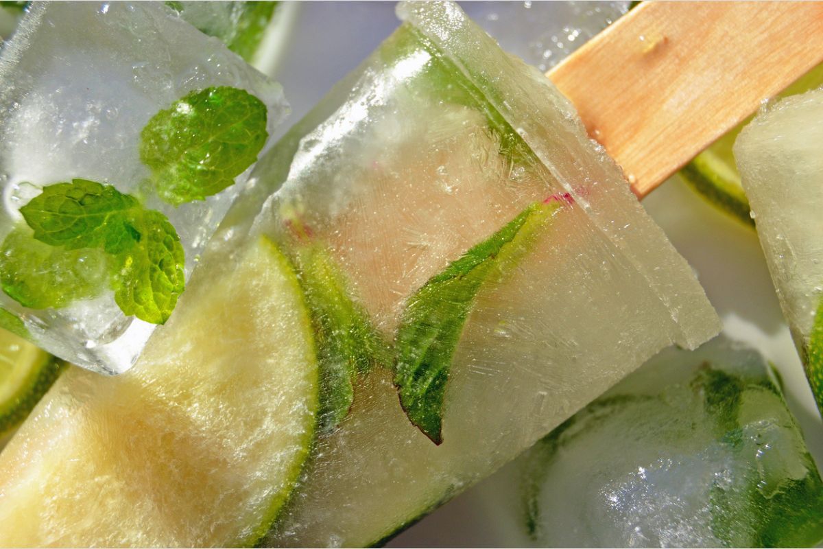 Ghiaccioli alcolici - Mojito