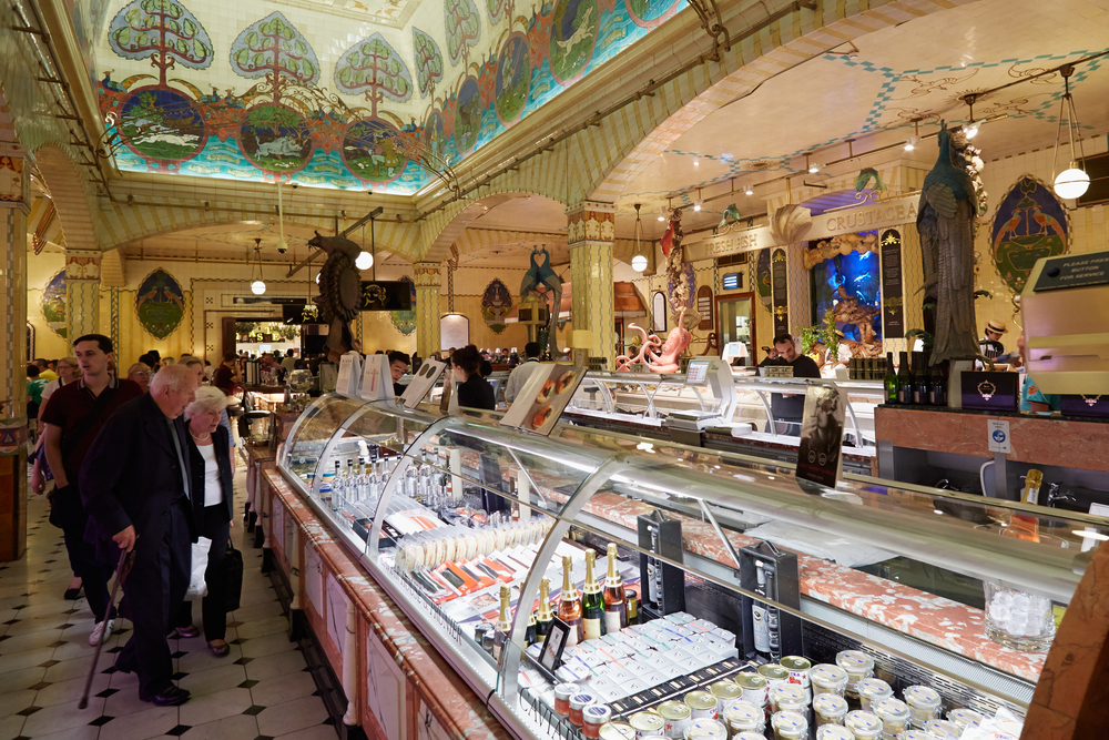 Pesche di Fukushima da Harrods a Londra