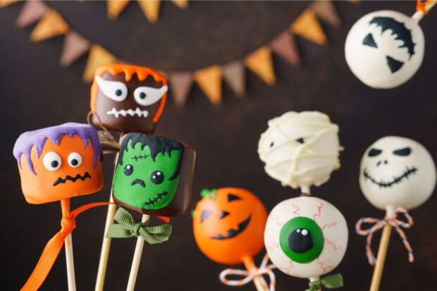 Cake pops Halloween