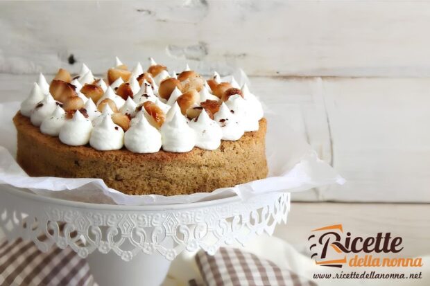 Torta senza glutine al caffè e noci di Macadamia