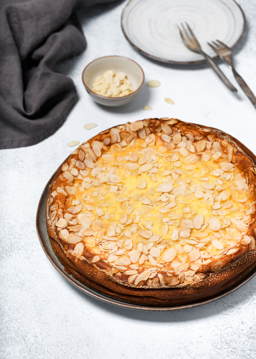 Torta di riso, clementine e mandorle, ricetta