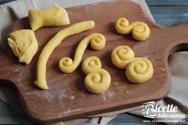 Gatti di Santa Lucia, Lussekatter, preparazione 3