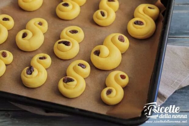 Gatti di Santa Lucia, Lussekatter, preparazione 5