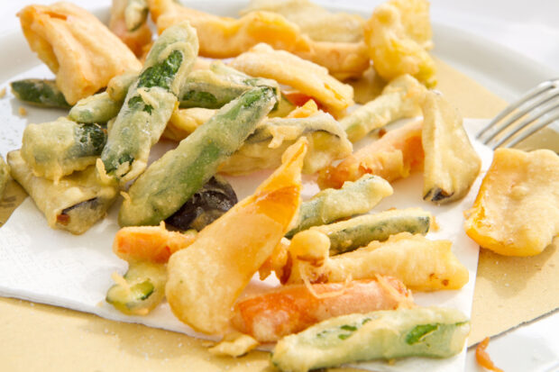 Verdure in pastella