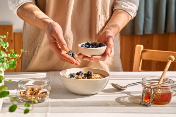 Colazione alternativa col porridge