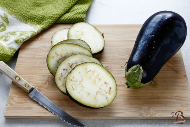 Cotolette di melanzane. Preparazione 1