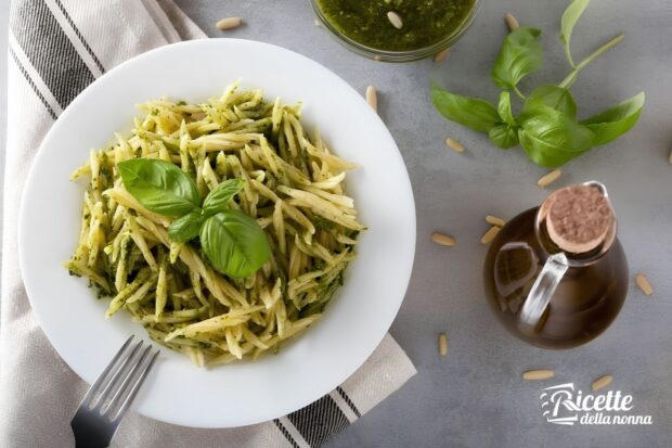 Trofie al pesto genovese