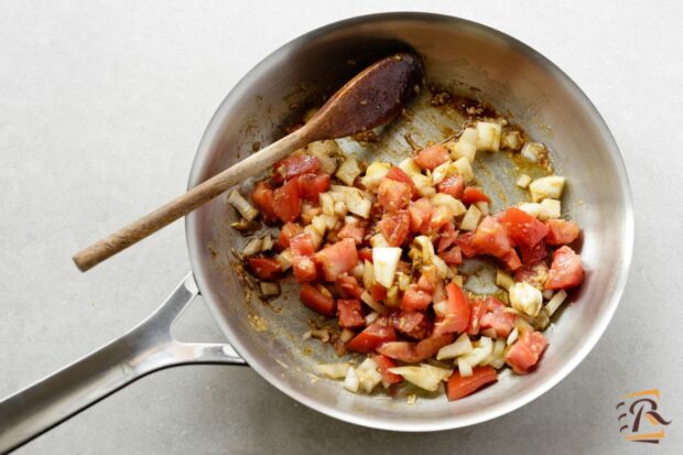 Come fare il riso al curry. Preparazione 6